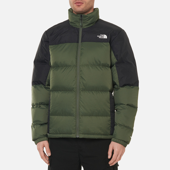 Мужской пуховик The North Face Diablo Down Thyme/TNF Black