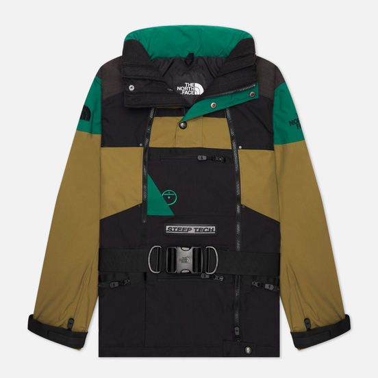 Мужская куртка The North Face Steep Tech Apogee Burnt Olive Green/Evergreen/TNF Black