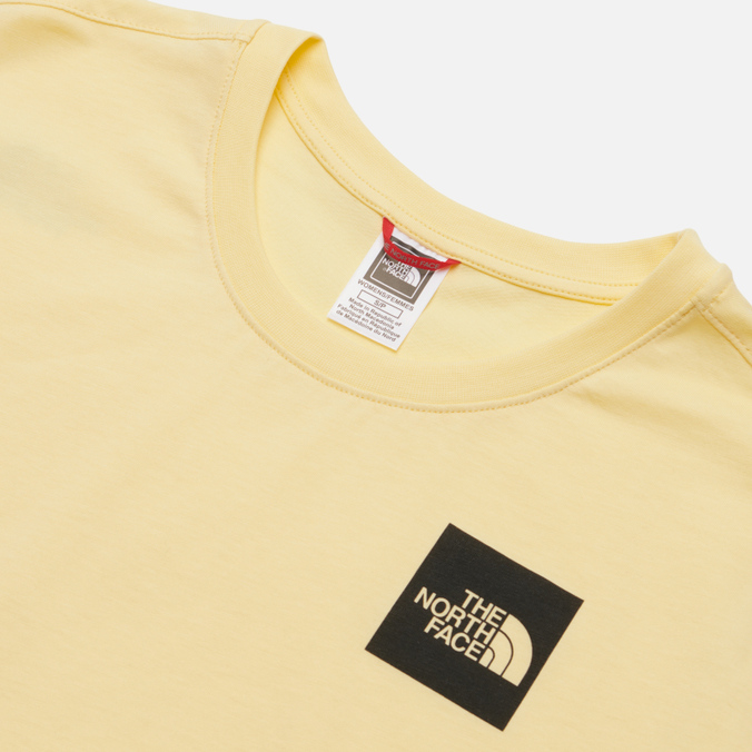 Женская футболка The North Face, цвет жёлтый, размер L TA4SY93R4 Cropped Fine - фото 2