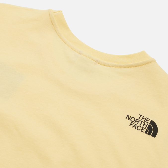 Женская футболка The North Face, цвет жёлтый, размер L TA4SY93R4 Cropped Fine - фото 3