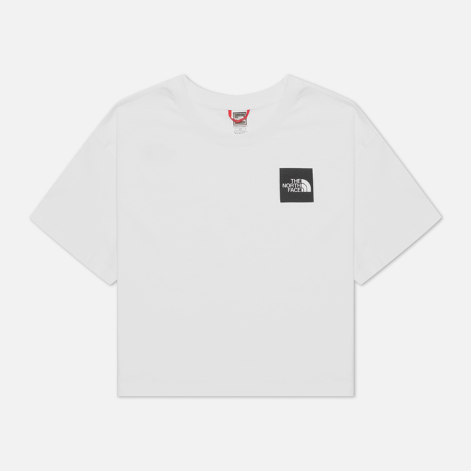 Женская футболка The North Face, цвет белый, размер XS TA4SY9FN4 Cropped Fine - фото 1
