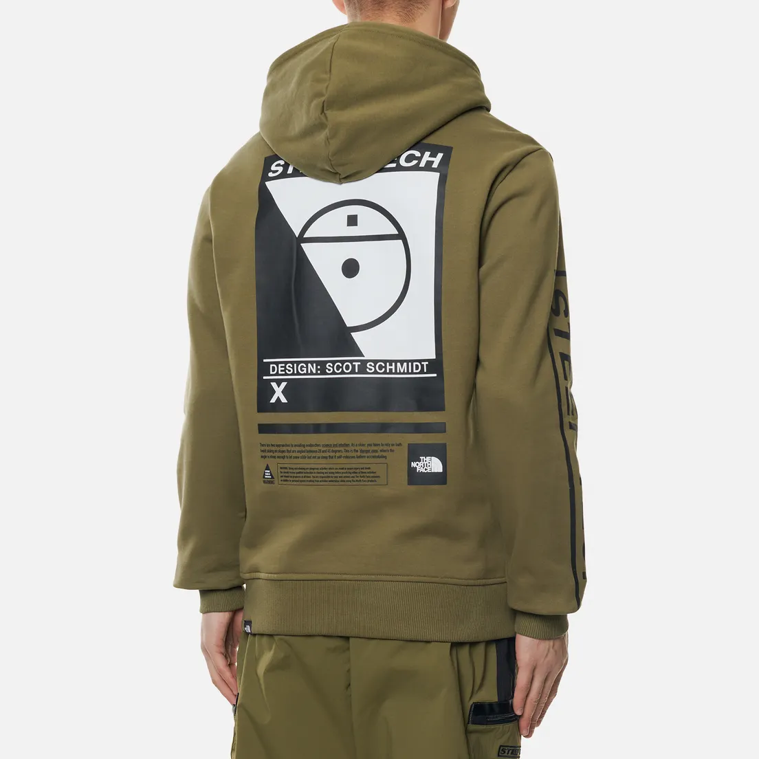 The North Face Мужская толстовка Steep Tech Logo Hoodie