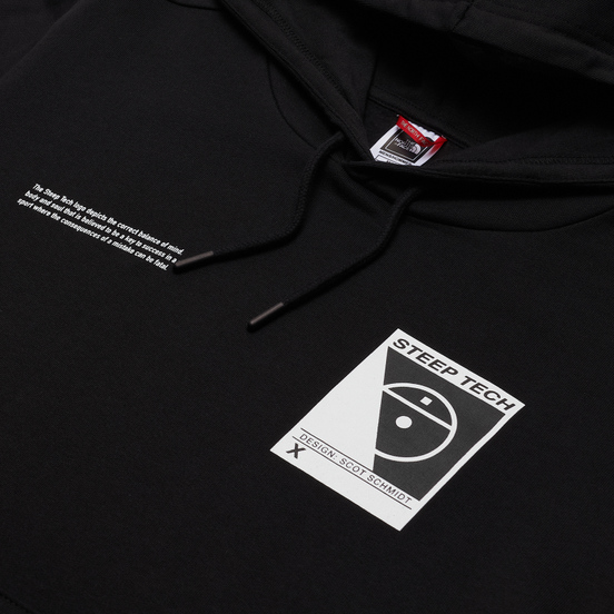 Мужская толстовка The North Face Steep Tech Logo Hoodie TNF Black