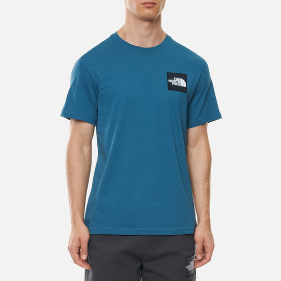 Мужская футболка The North Face Blackbox Logo Mallard Blue