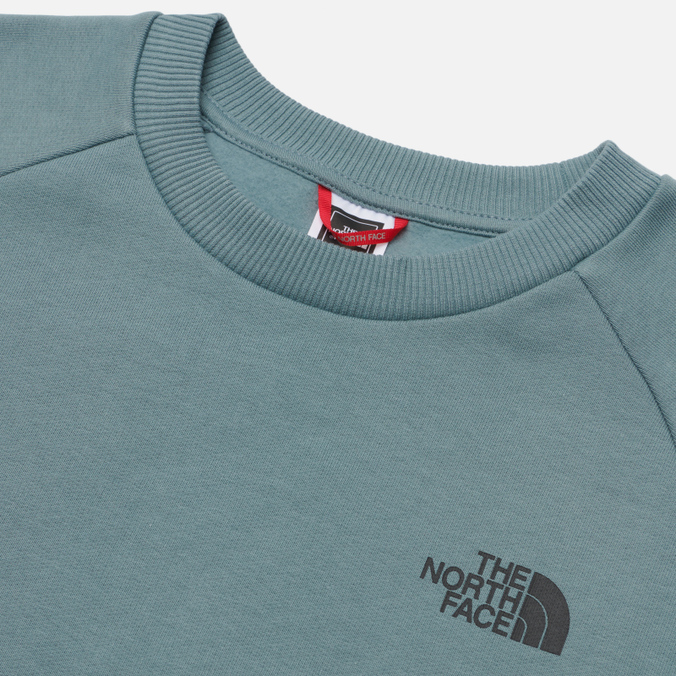 Мужская толстовка The North Face, цвет синий, размер XXL TA4SZ9A9L Raglan Redbox Crew - фото 2