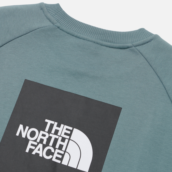 Мужская толстовка The North Face, цвет синий, размер XXL TA4SZ9A9L Raglan Redbox Crew - фото 3