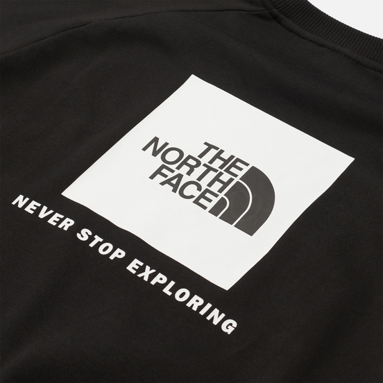 Мужская толстовка The North Face Raglan Redbox Crew TNF Black/TNF White/TNF White