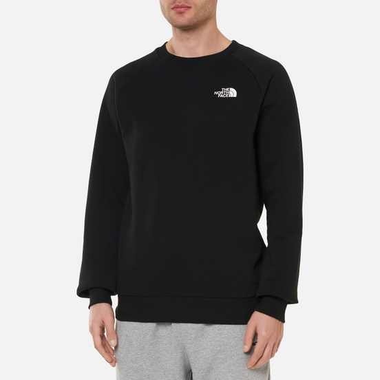 Мужская толстовка The North Face Raglan Redbox Crew TNF Black/TNF White/TNF White