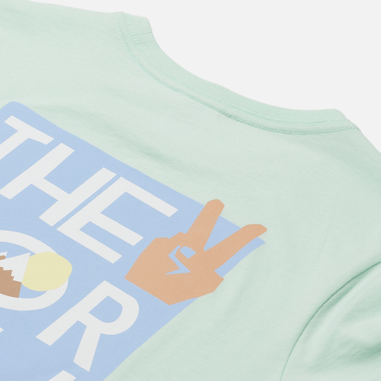 Женская футболка The North Face SS Graphic Misty Jade
