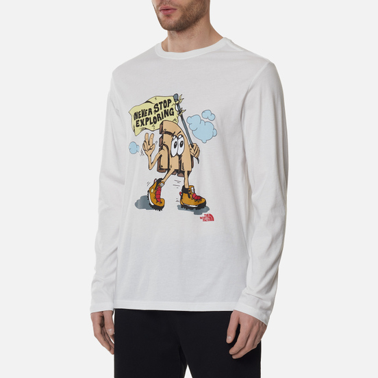 Мужской лонгслив The North Face LS Graphic TNF White