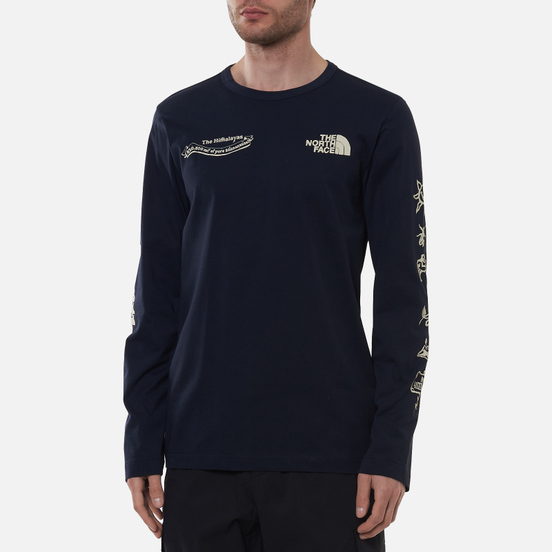 Мужской лонгслив The North Face Himalayan Bottle Source Aviator Navy