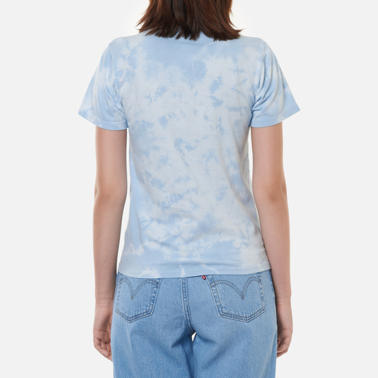 Женская футболка The North Face Natural Dye Tourmaline Blue Wash