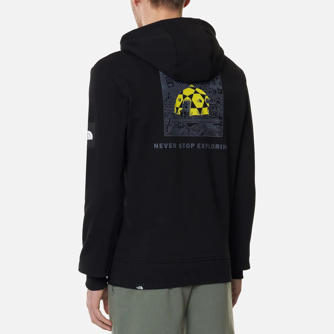 The North Face Мужская толстовка Black Box Fleece Hoodie