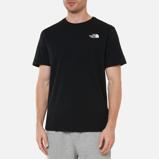 Мужская футболка The North Face Explore TNF Black/Fiery Red/TNF White