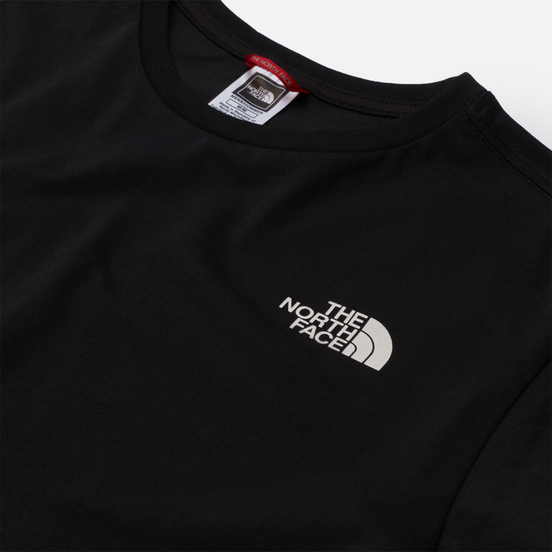Мужская футболка The North Face Explore TNF Black/Fiery Red/TNF White