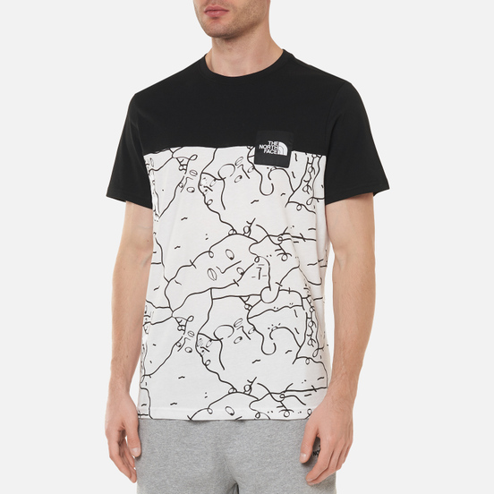Мужская футболка The North Face Black Box Search And Rescue TNF White Shan Mar Search And Rescue Print
