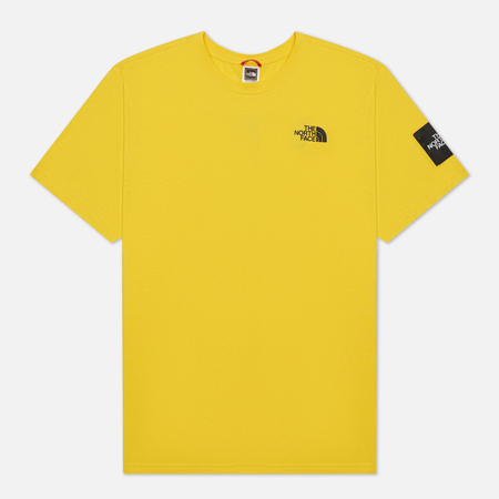 Мужская футболка The North Face Black Box Search And Rescue, цвет жёлтый, размер S