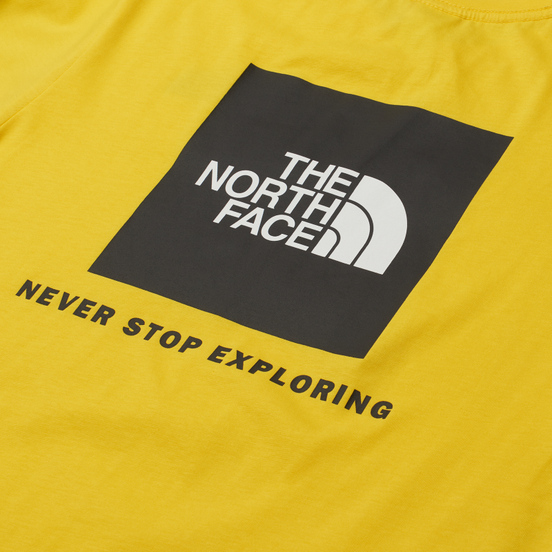 Мужская футболка The North Face Black Box Search And Rescue Lightning Yellow
