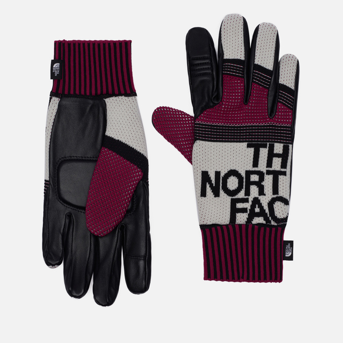 Перчатки The North Face, цвет фиолетовый, размер S