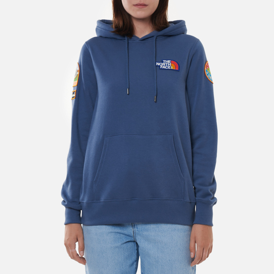Женская толстовка The North Face Patch Pullover Hoody Vintage Indigo