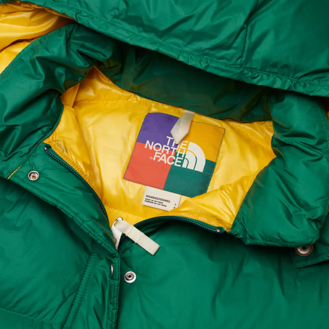 The North Face Женский пуховик Colorblock Sierra Duster