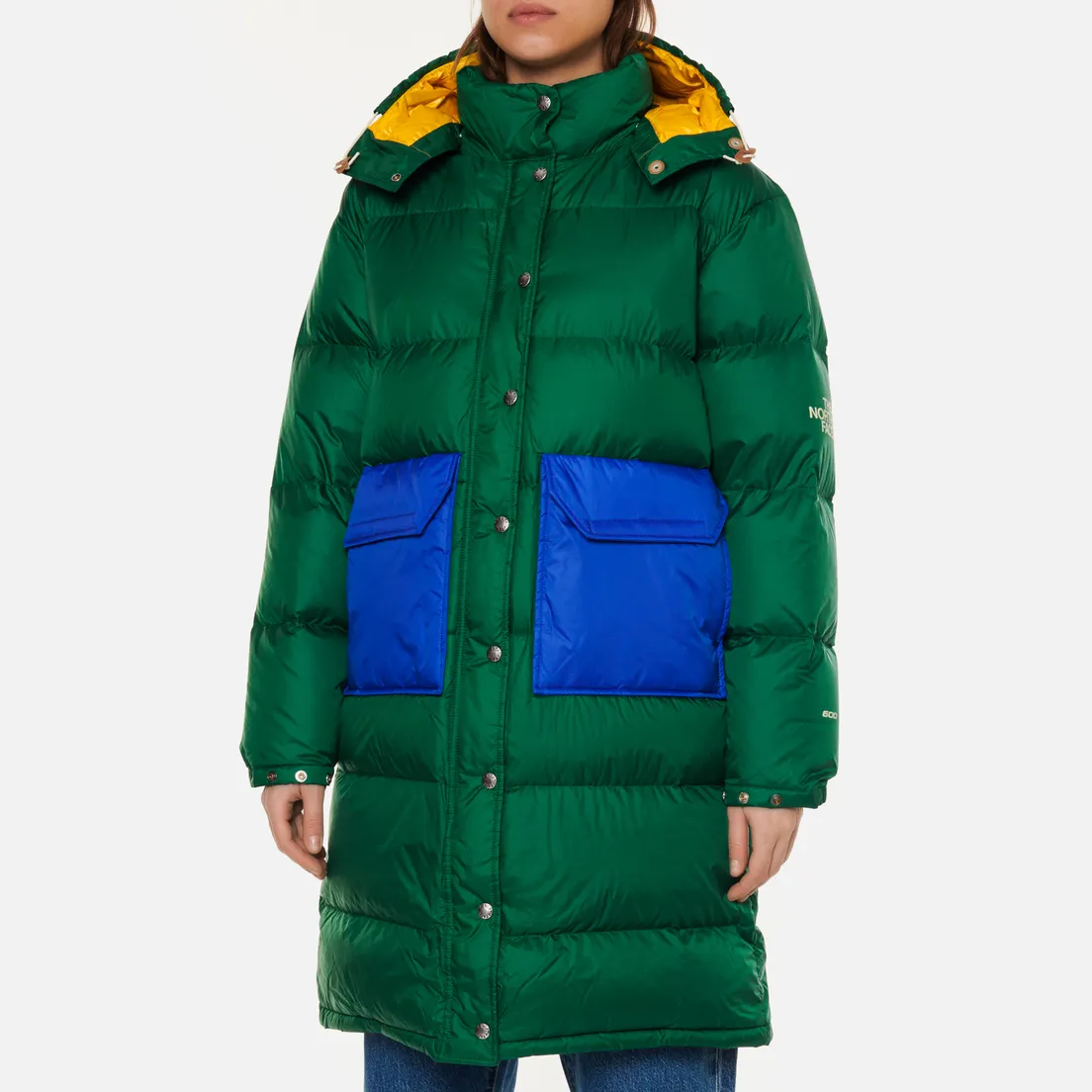 The North Face Женский пуховик Colorblock Sierra Duster