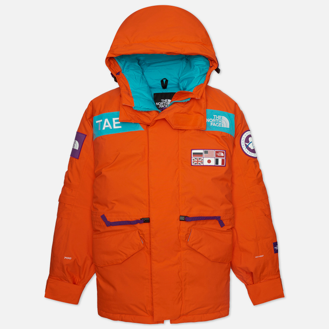Мужская куртка парка The North Face, цвет оранжевый, размер L