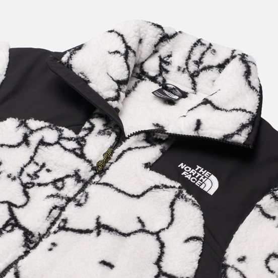 Женская куртка The North Face Black Box Search And Rescue Oversize Sherpa TNF White Shan Mar Search/Rescue Print
