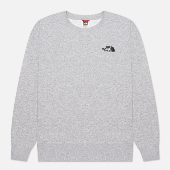 Мужская толстовка The North Face Oversized Essential Crew TNF Light Grey Heather