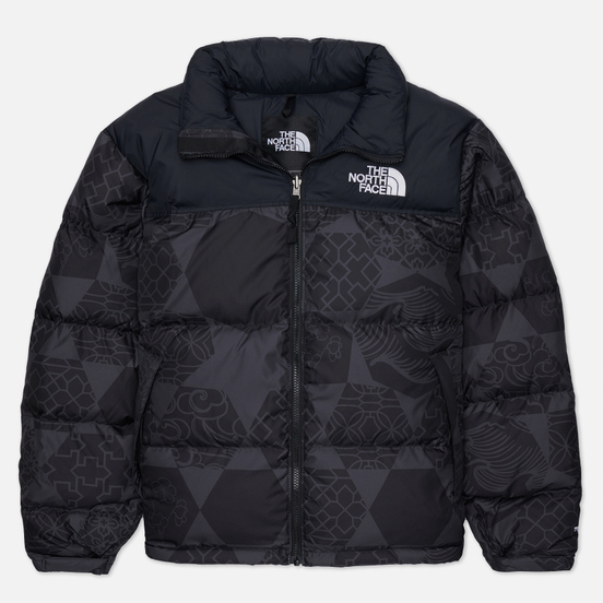 Мужской пуховик The North Face 1996 Retro Nuptse Printed IC TNF Black IC Geo Tonal Print