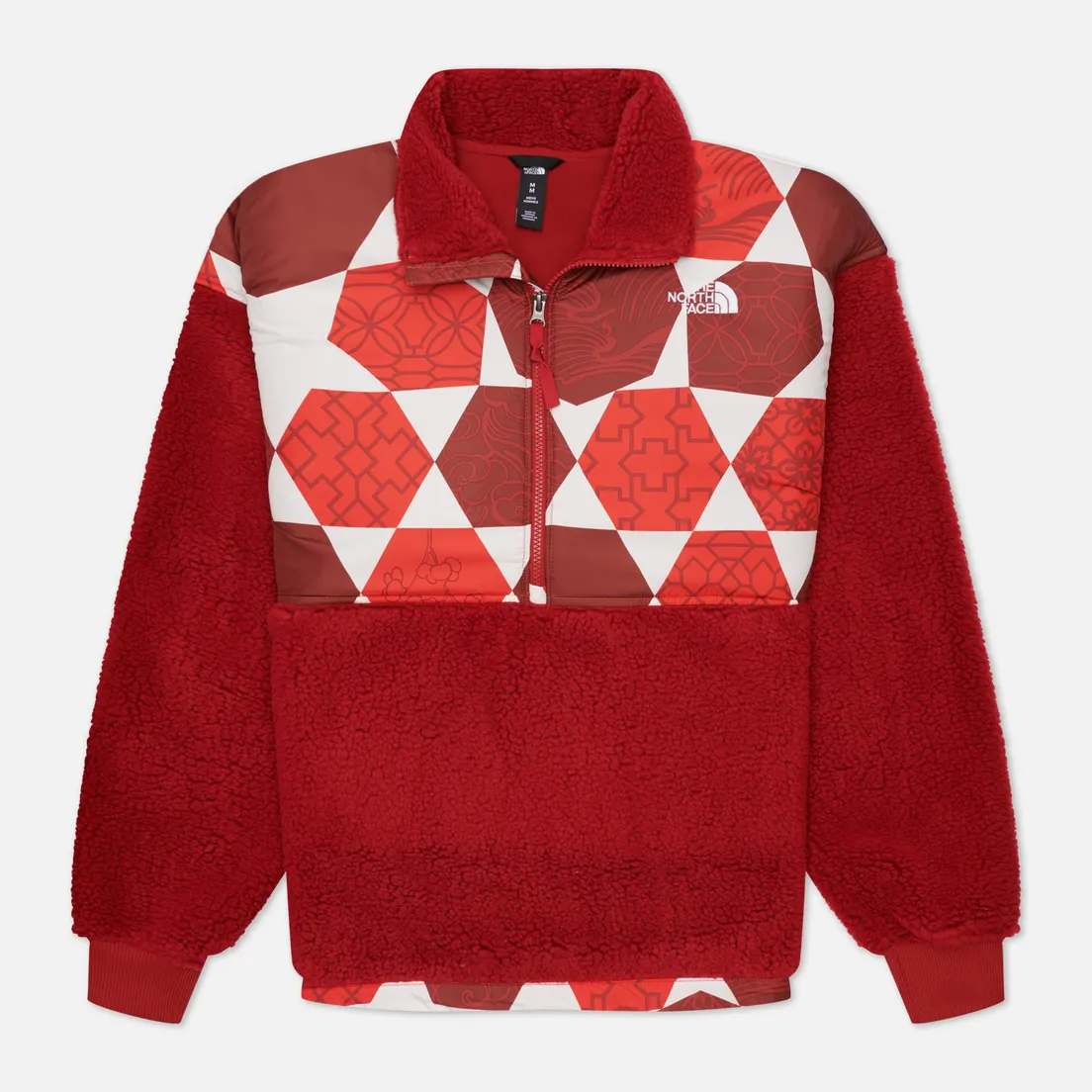 The North Face Мужская толстовка Printed Platte Sherpa 1/4 Zip