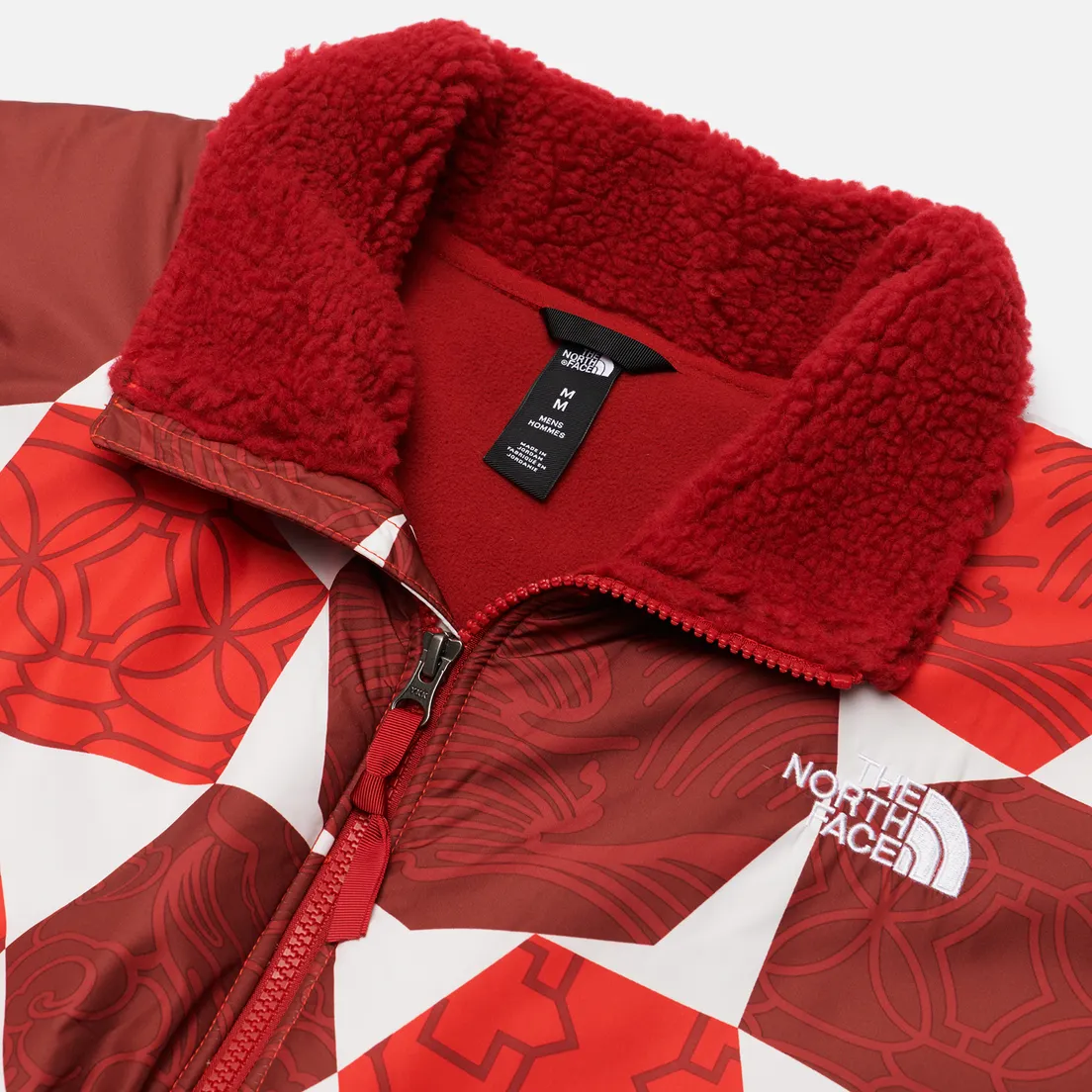 The North Face Мужская толстовка Printed Platte Sherpa 1/4 Zip