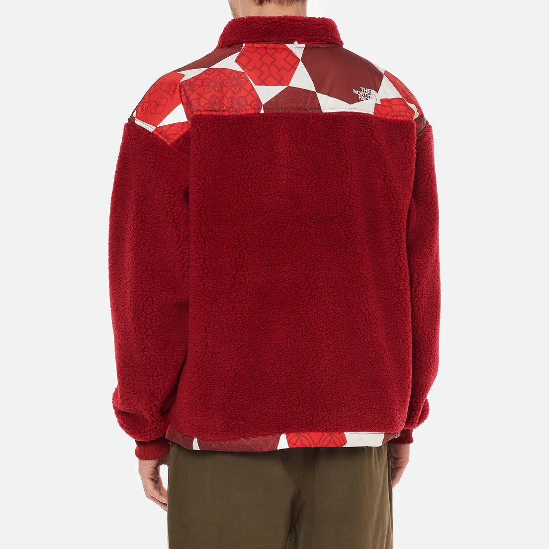 The North Face Мужская толстовка Printed Platte Sherpa 1/4 Zip