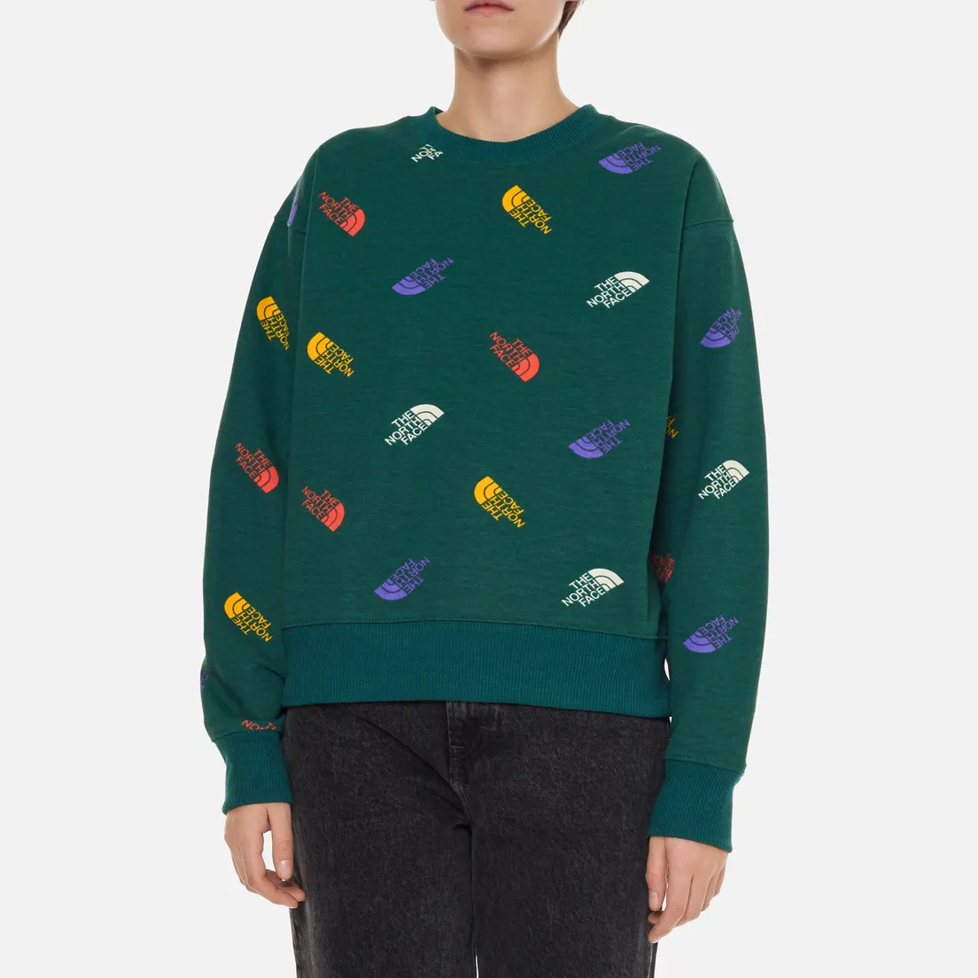 The North Face Женская толстовка One Icon Cropped Logo Crew