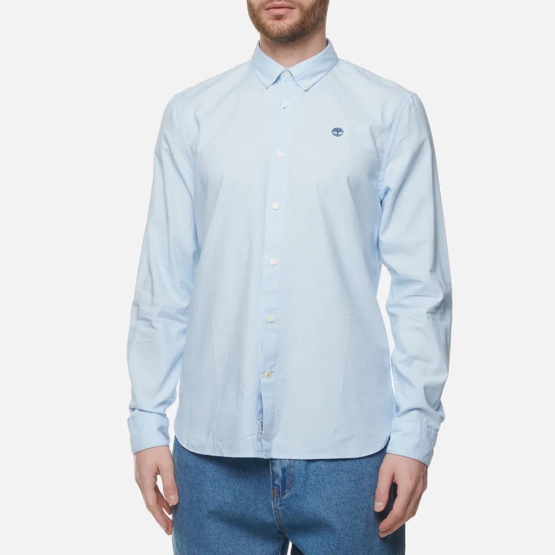 Timberland Мужская рубашка Camisa Oxford Elevated
