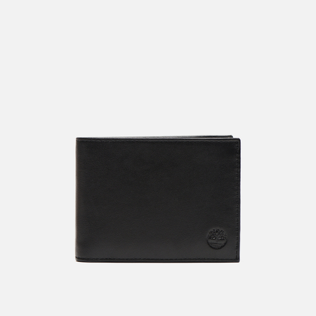 фото Кошелек timberland kittery trifold bifold, цвет чёрный