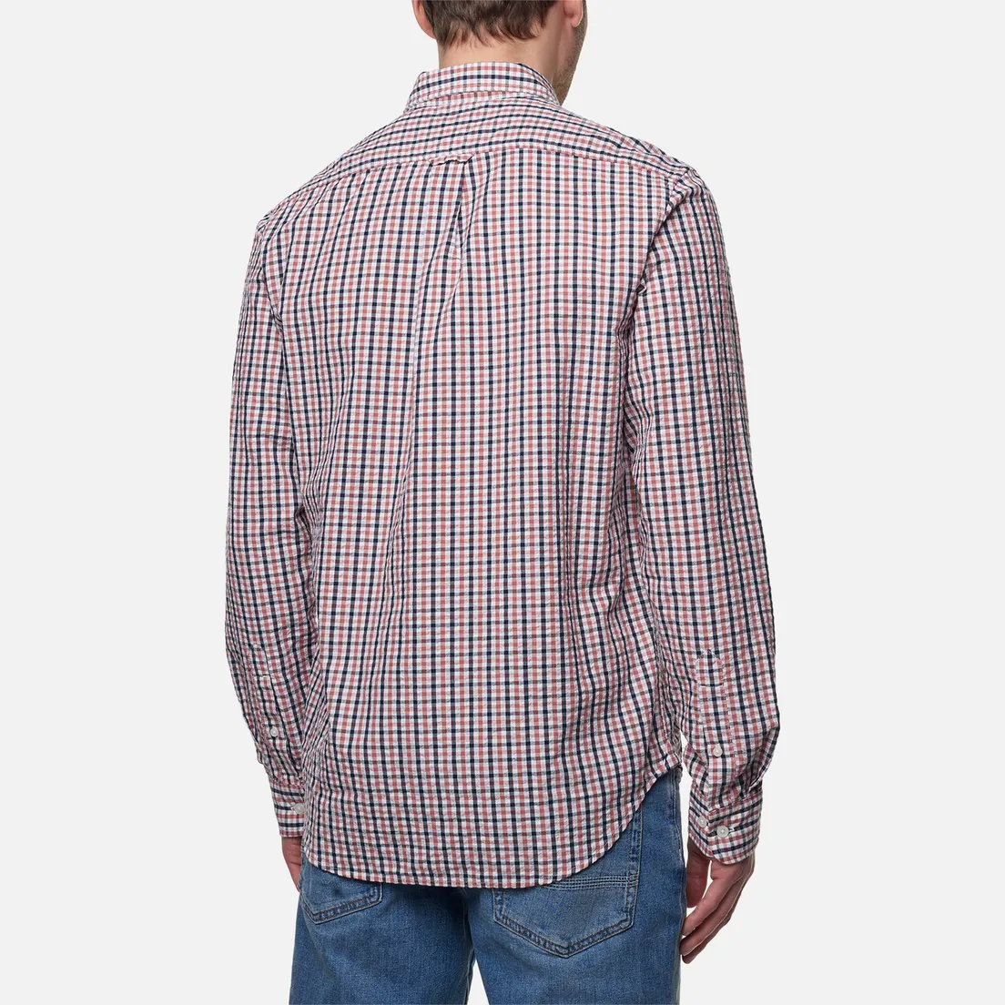 Timberland Мужская рубашка Seersucker Gingham