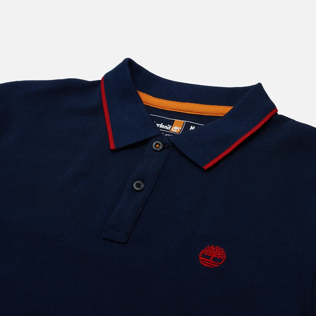 Timberland Мужское поло Millers River Printed Neck