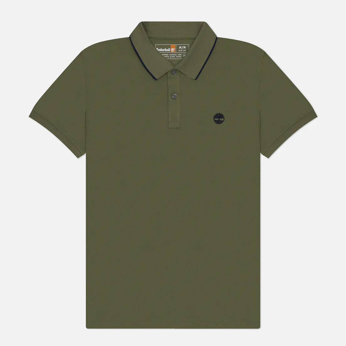 Timberland Мужское поло Millers River Printed Neck