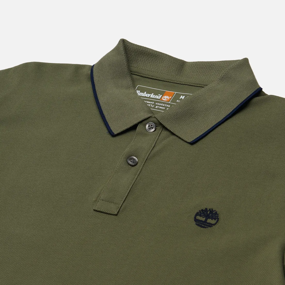 Timberland Мужское поло Millers River Printed Neck
