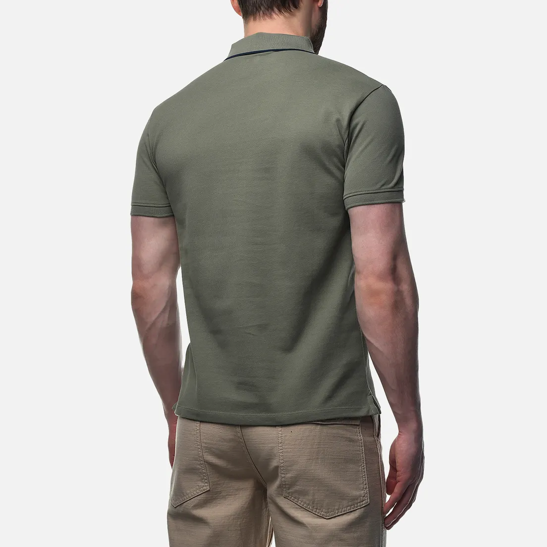 Timberland Мужское поло Millers River Printed Neck