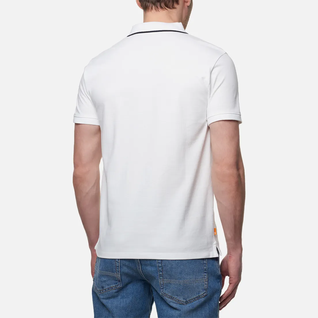 Timberland Мужское поло Millers River Printed Neck