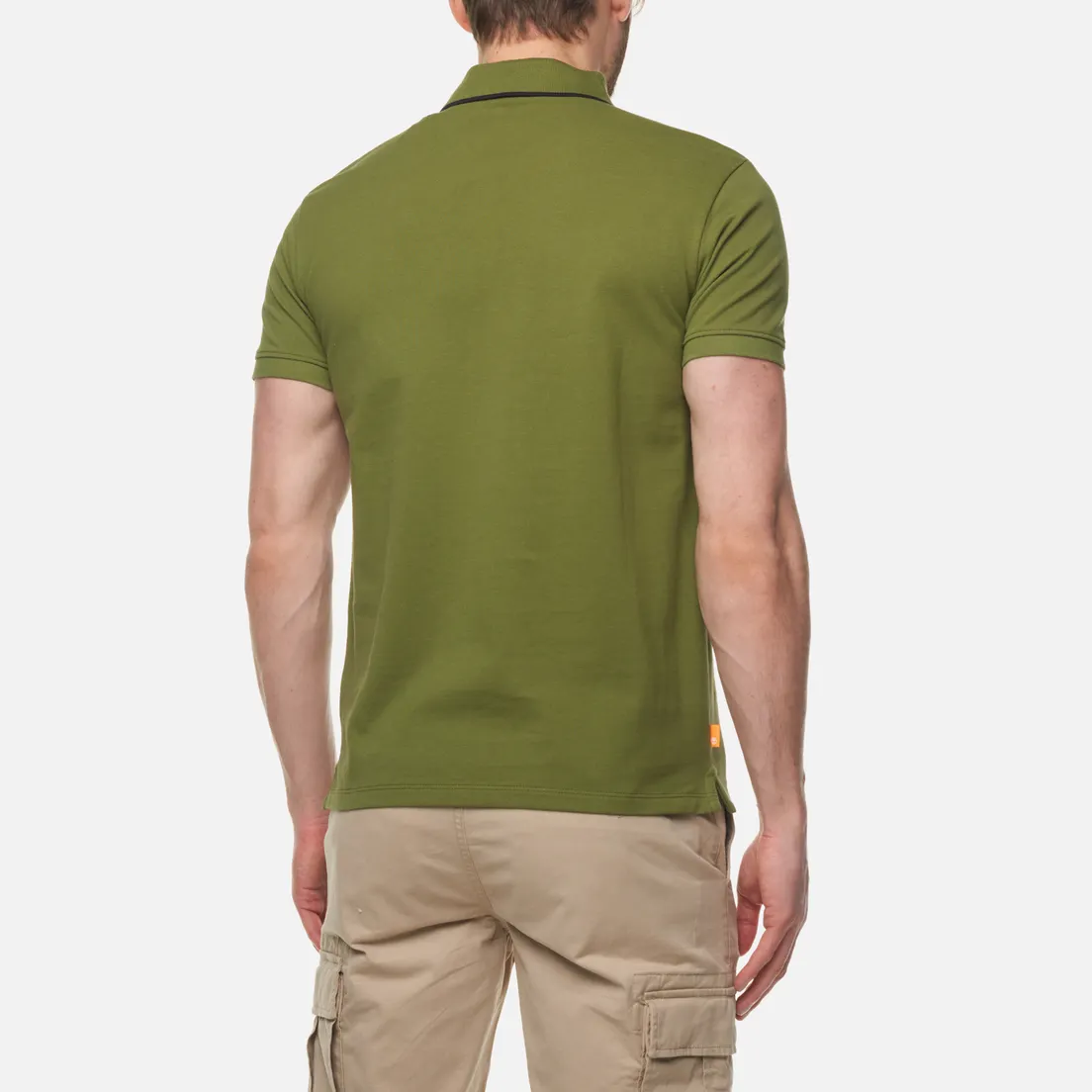 Timberland Мужское поло Millers River Printed Neck