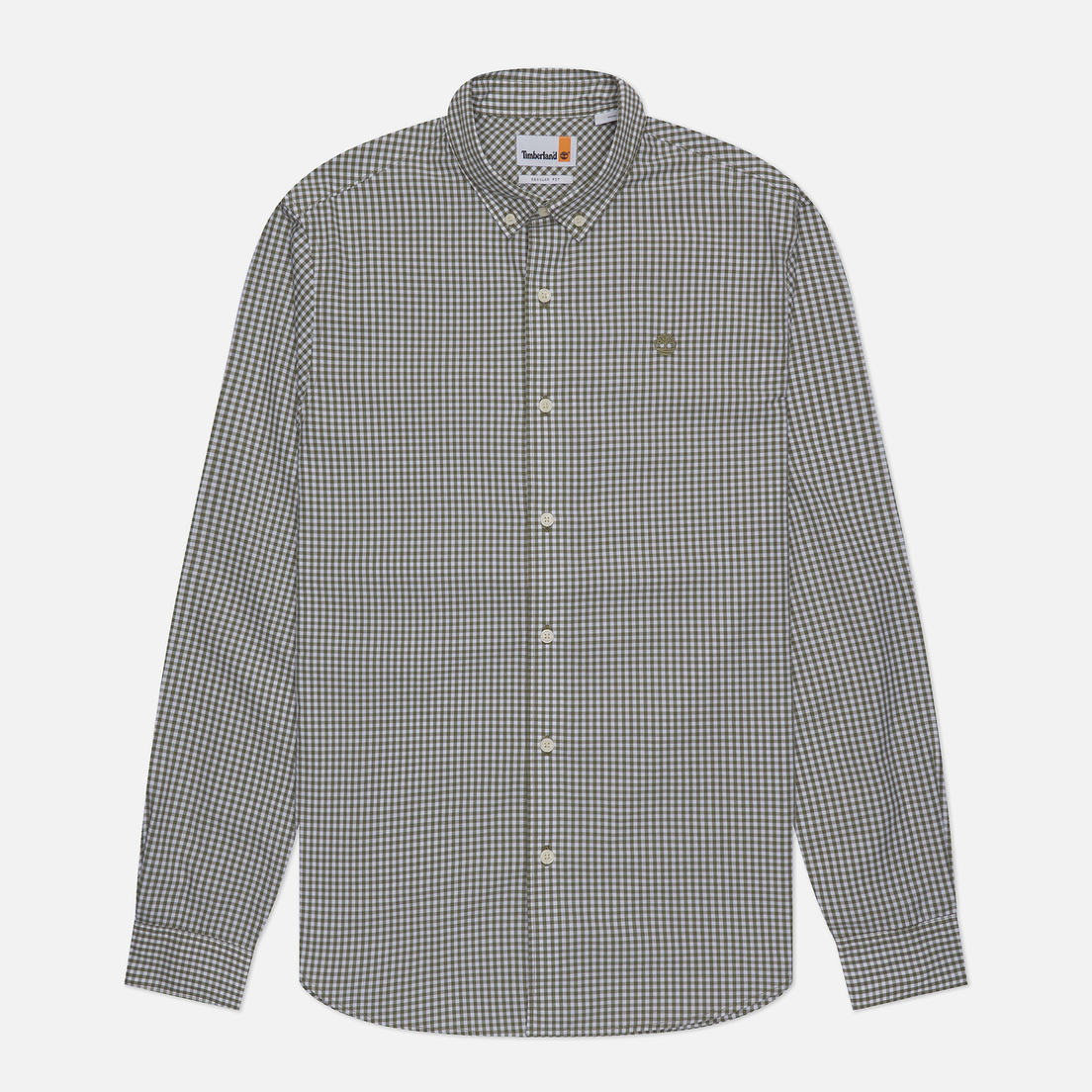 Timberland Мужская рубашка Micro Gingham Poplin