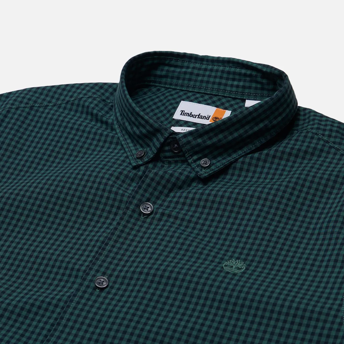 Timberland Мужская рубашка Micro Gingham Poplin