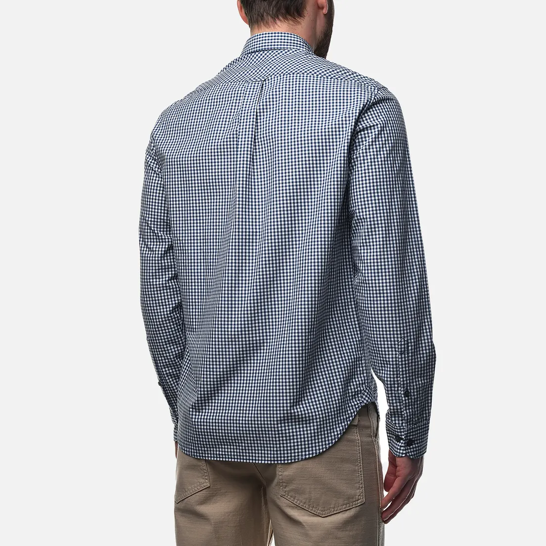 Timberland Мужская рубашка Micro Gingham Poplin