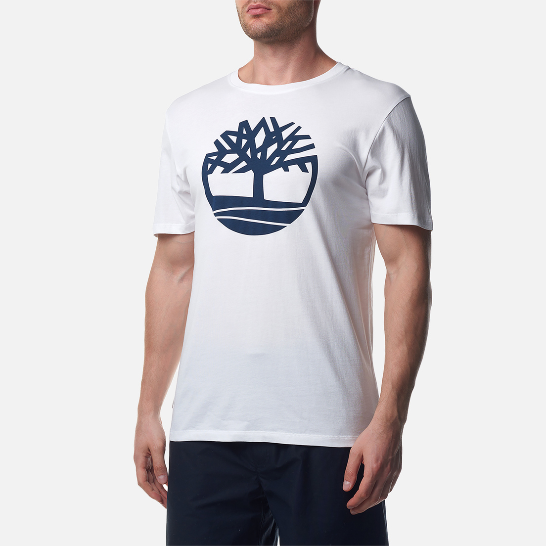 Timberland Мужская футболка Kennebec River Pigment Tree Logo