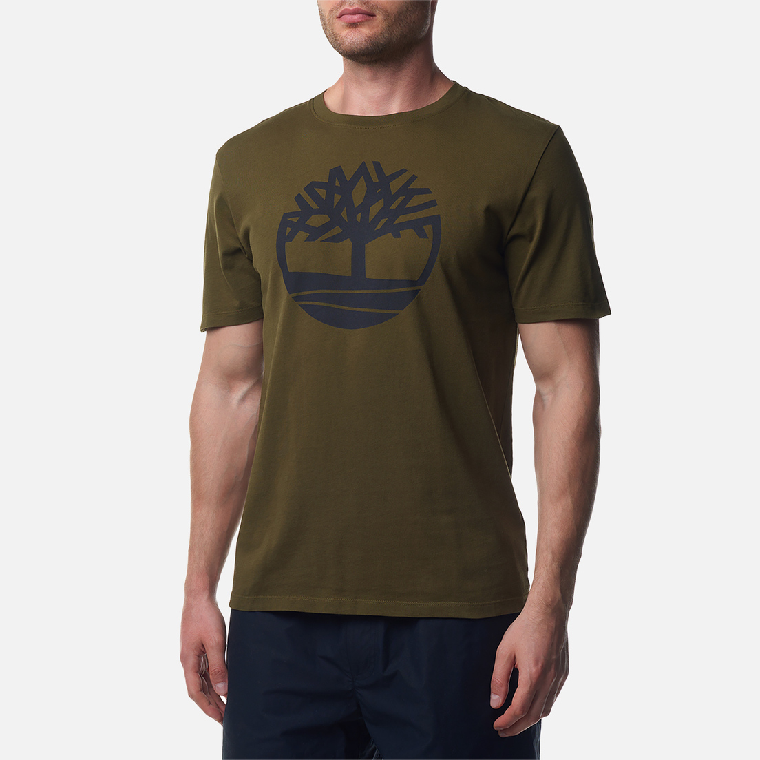 Timberland Мужская футболка Kennebec River Pigment Tree Logo