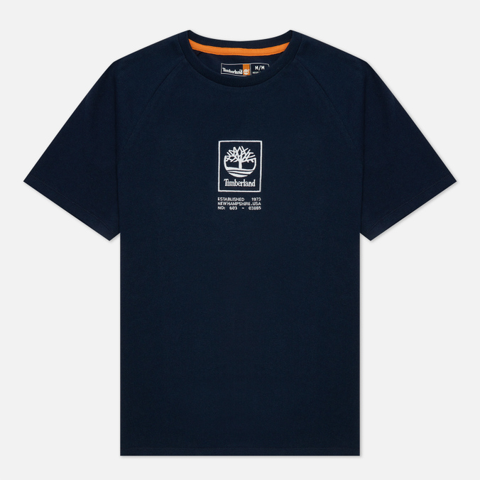 Мужская футболка Timberland, цвет синий, размер XL