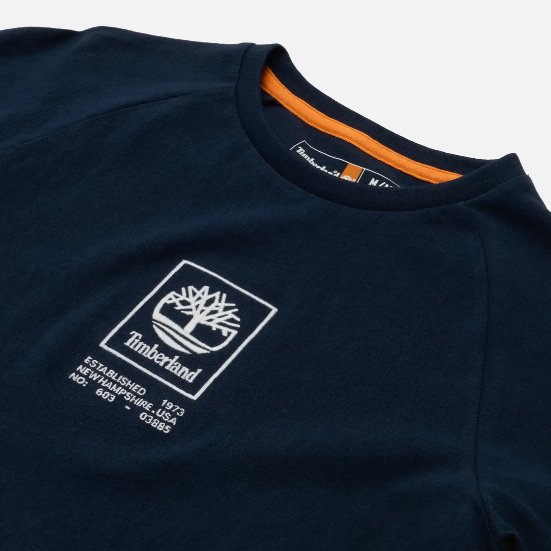 Timberland Мужская футболка SS Heavyweight Stack Logo
